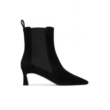 Botine dama  piele naturala - negru - SA21015M0NTA0000 -