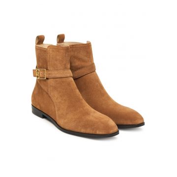 Botine dama S1815 Liz 01 SF5123 PX002 -  Piele naturala - Maro