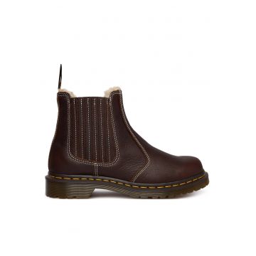 Botine femeie - Dr Martens - piele naturala - maro -