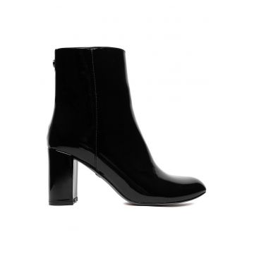 Botine femeie -  textil - negru -