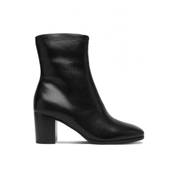 Botine femeie -  textil - negru -
