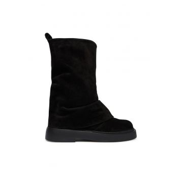 dama  Piele naturala - Negru - Negru