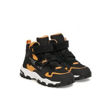 fete -  piele naturala - Negru