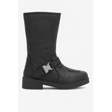 Ghete barbati  5905588190813 - Piele naturala - Negru - Negru