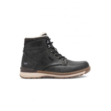 Ghete barbati -  material sintetic - gri -