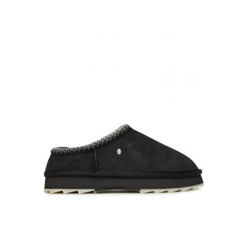 Ghete dama -  Blak Black Sharky Scuff - piele naturala - negru