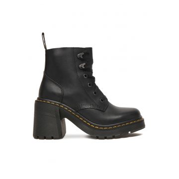 Ghete dama  DM27613001 - piele naturala - negru