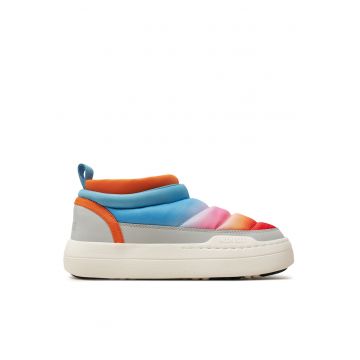 Ghete dama -  Glacier Grey Park Soft Sunrise 80 - piele ecologica - multicolor