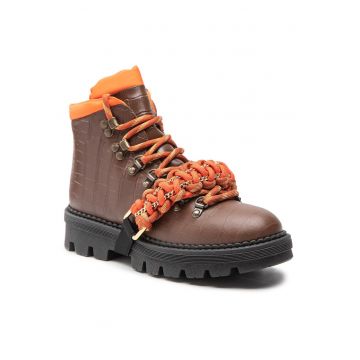Ghete dama  maro L45 - piele naturala - model Zenzero