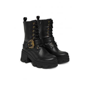 Ghete femeie -  piele naturala - negru -