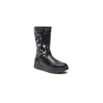 Ghete fete -  5904862281933 - Negru - Piele ecologica - Negru