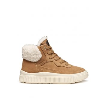 Ghete fete -  piele - Maro