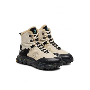 Ghete sport dama -  bej/negru -
