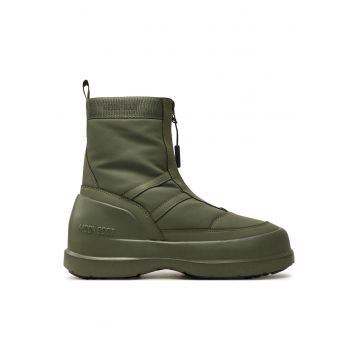 Ghete unisex  Luna Zip Boot 80D248 - verde - textil