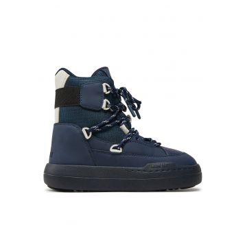 Ghete unisex  Park Sneaker Boot 80 - piele ecologica - Albastru