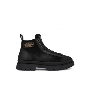 Pantofi barbati -  piele naturala - negru - 40 EU -