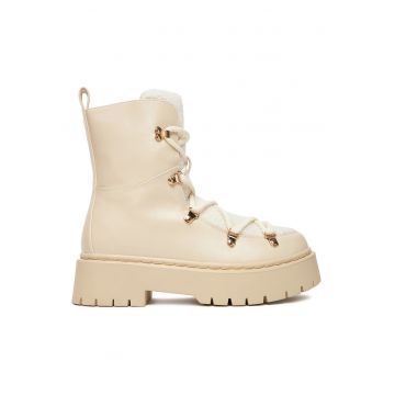 Pantofi femeie -  tesatura - bej -