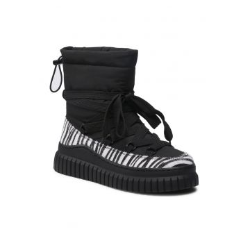 Botine dama -  5904862266435 - Textil - Negru - Negru