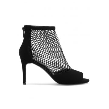 Botine dama -  590558822864635 - Piele ecologica - Negru