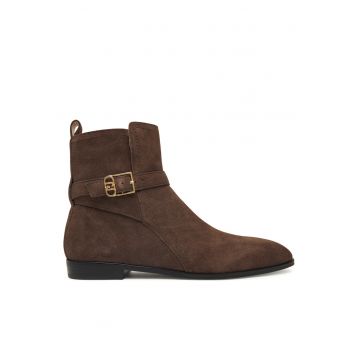 Botine dama -  Ebano S3830 - piele naturala - maro -