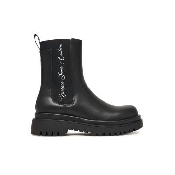 Botine dama -  ecologice - negru -