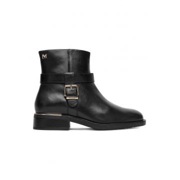 Botine de dama -  piele naturala - negre -