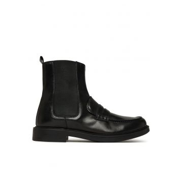dama -  piele naturala - negru - Negru