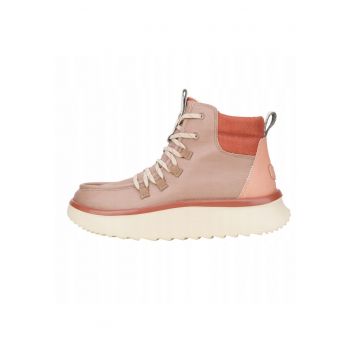 Ghete Chelsea de piele naturala pentru Femei -  Wendy Peak Apres Twill - Roz - Roz