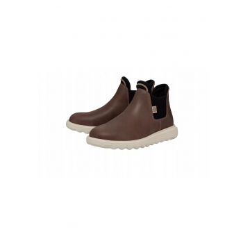 Ghete Chelsea de piele naturala  Wendy Branson Craft - maro -