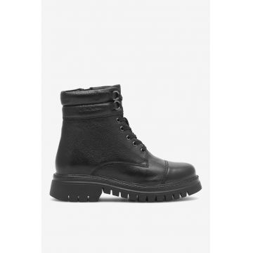 Ghete dama  5905588126522 - Piele naturala - Negru - Negru