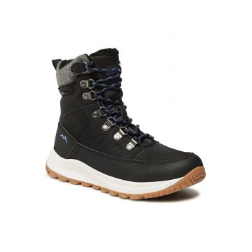 Ghete dama -  model Earth Gear - impermeabile - stabilizare glezna - negru - material textil - Negru