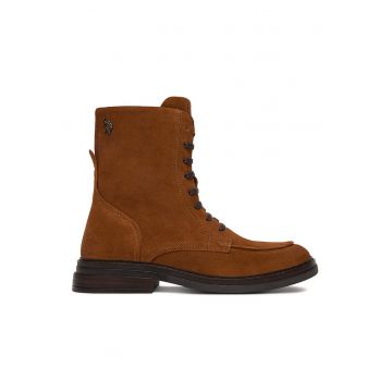 Ghete dama -  piele naturala - maro - elegant - confortabil -