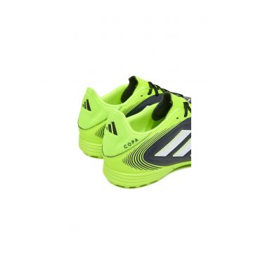 Ghete de fotbal copii -  piele ecologica - negru - confortabile -