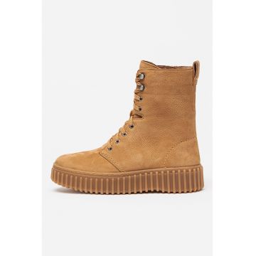 Ghete de piele nabuc Torhill - Caramel