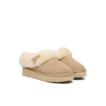 Ghete de zapada unisex -  piele naturala - bej - Bej