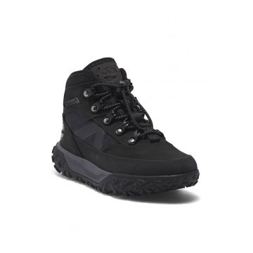Ghete  din piele naturala - negru - Negru