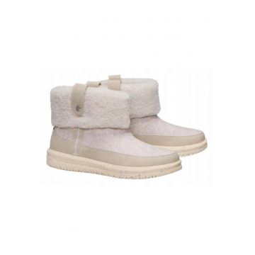 Ghete Femei -  Camden Cuff Woll Cozzy - bej - Bej