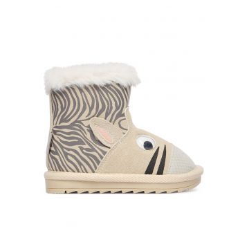 Ghete fete -  piele ecologica - Multicolor