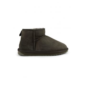 Ghete slip-on de piele intoarsa Stinger - Verde padure
