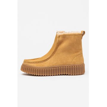 Ghete slip-on de piele intoarsa Torhill - Caramel