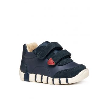 Ghete sport copii -  B Iupidoo - piele naturala - bluemarin