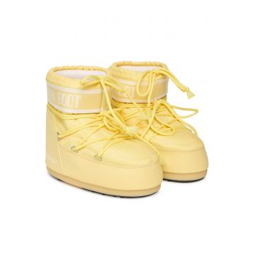Ghete unisex  piele ecologica - Mb Icon Low - Galben