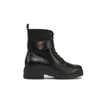 Pantofi dama -  piele naturala - negru -