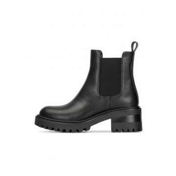Amy botine chelsea cu toc masiv