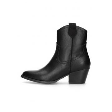 Botine cowboy cu toc masiv Jessie