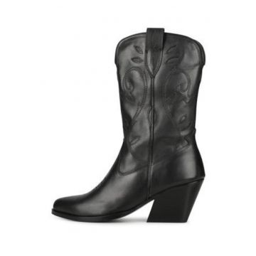 Botine cowboy din piele lola -