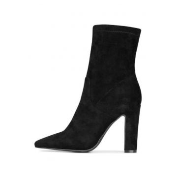 Botine cu toc si varf ascutit Nina -