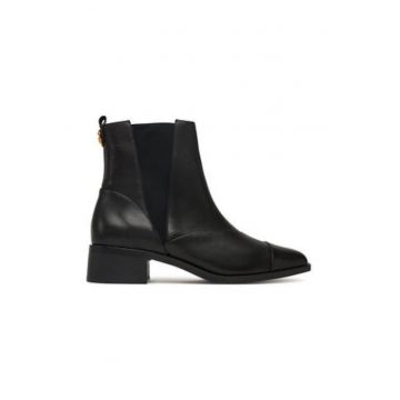 Botine dama  305541765 - piele naturala - Negru