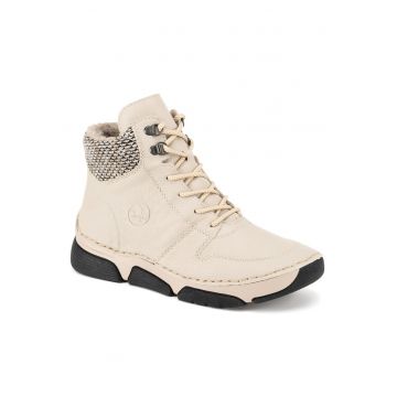 Botine dama 45955-60 -  Textil - Bej