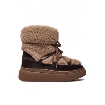 Botine dama -  590558810217537 - Sintetic - Maro
